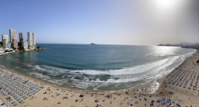 Precioso Apartamento A Estrenar En Primera Linea De Playa เบนิดอร์ม ภายนอก รูปภาพ